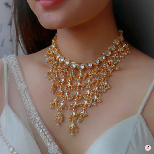 Attiya Kundan Layered Jewellery Set