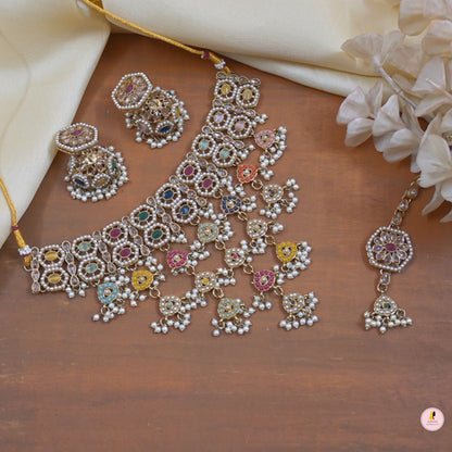 Mehar Waterfall Jewellery Set