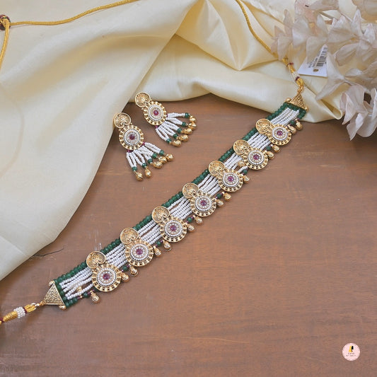 Siya Premium Copper Jewellery Set
