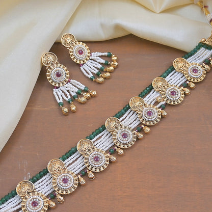 Siya Premium Copper Jewellery Set
