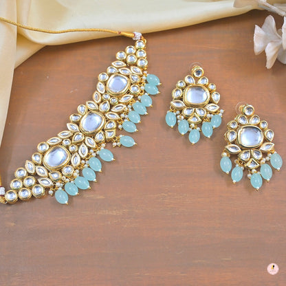Sharmin Colorful Kundan Choker