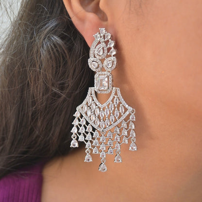 Suzzanne Diamond Chandelier Earrings