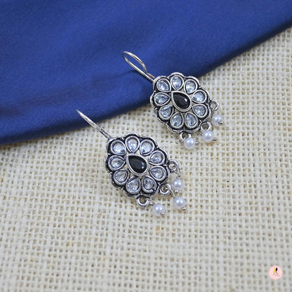 Pearl Drop AD Daily Wear Earrings