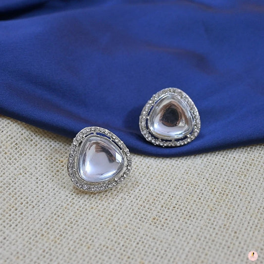 Polki Inspired Stylish Studs