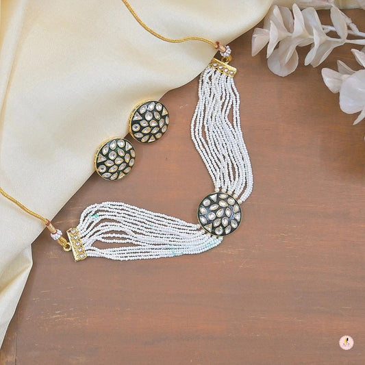 Aarushi Meenawork Kundan Choker 2