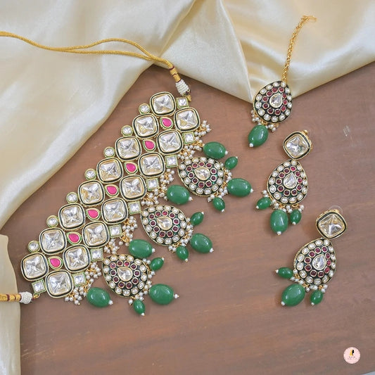 Fariha Original Polki Kundan Choker Set