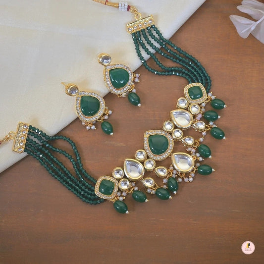 Himanshi Premium Kundan Choker Set