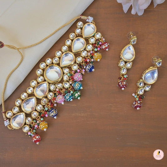 Nusrat Celeb Styled Premium Kundan Choker