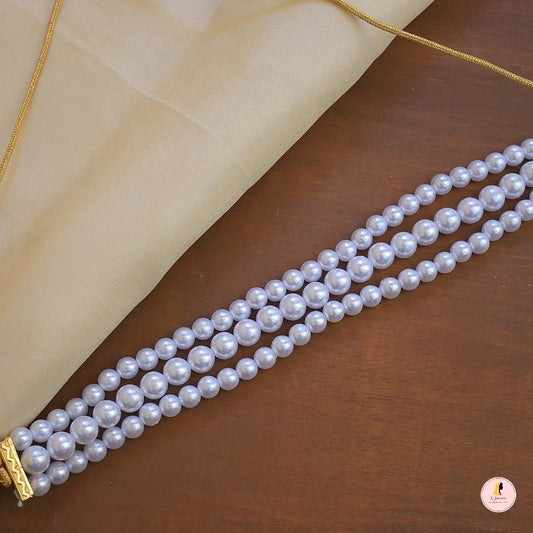 Celeb Styled Pearl Choker