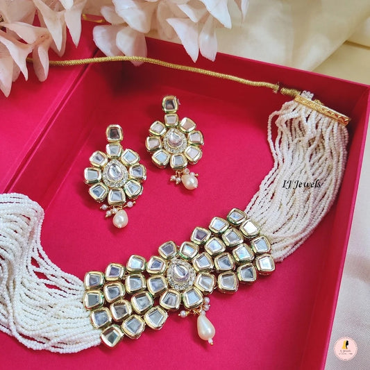 Kundan Mirror Choker
