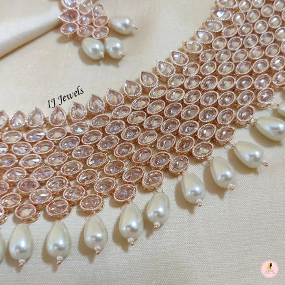 Reverse Ad rose gold Set