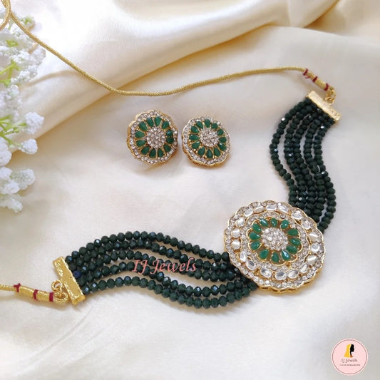 Kritika Choker With Stud Earrings