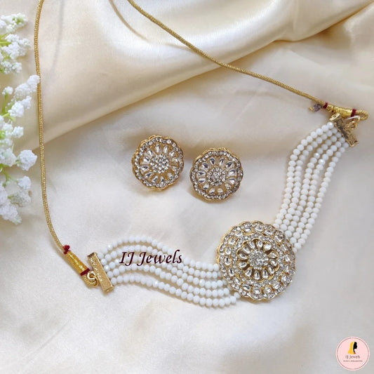 Kritika Choker With Stud Earrings