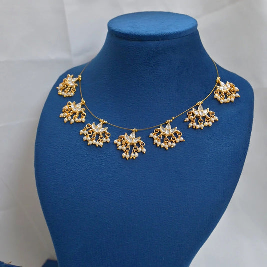 Pina Polki Kundan Jewellery Set