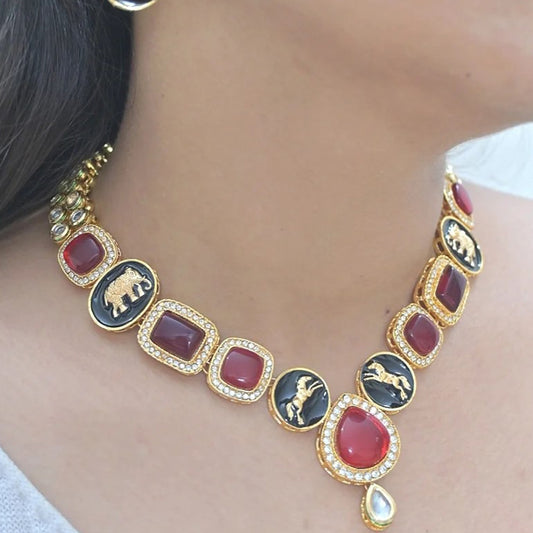 Arpita Unique Kundan Neckpiece