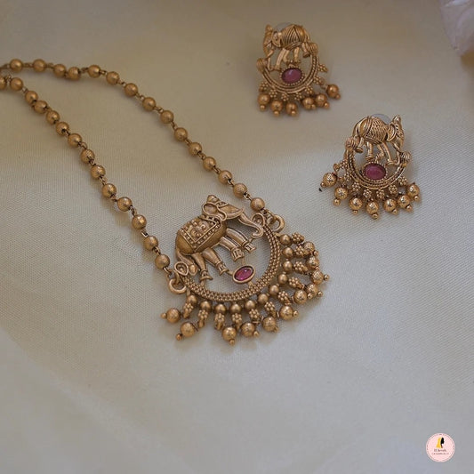 Suvidha Copper Pendant Set