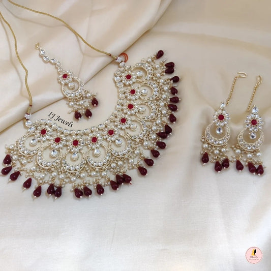 Semi bridal Neckpiece