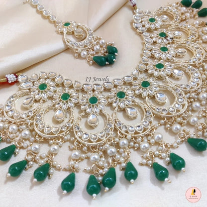 Semi bridal Neckpiece