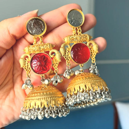 Khushi Brass Lightweight Jhumkas