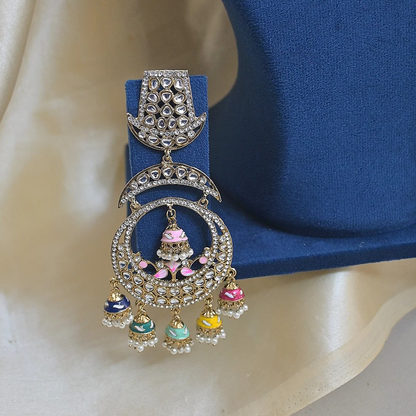 Aisha Oversized Antique Chandbalis