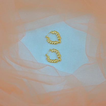 Everyday Chic 18K Gold Earrings -3