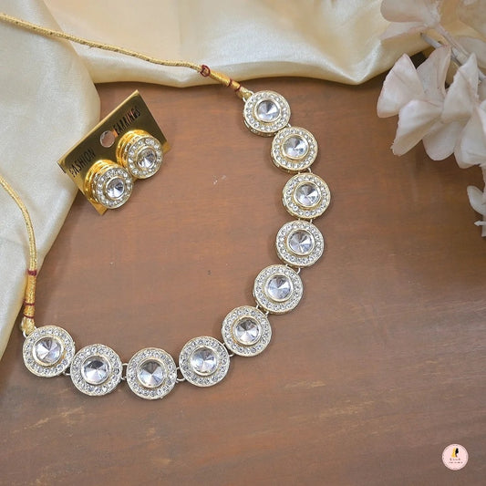 Affordable Sleek Polki Set – Round Shape