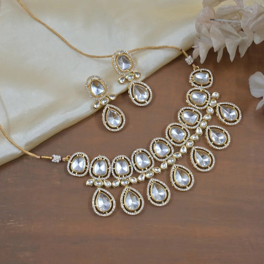Prabhjot Polki Kundan Versatile Jewellery Set