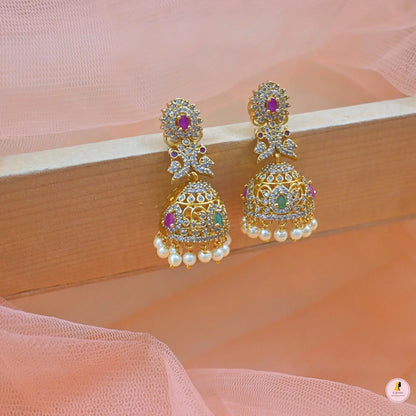 Padmini Kemp AD Golden Jhumkas - 2