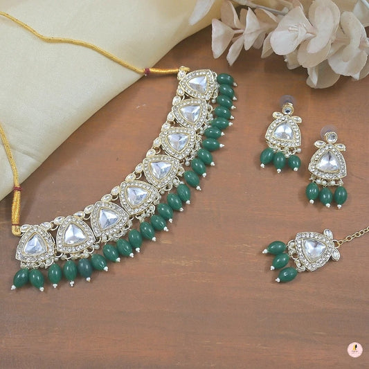 Urvi Polki Lookalike Colorful Set