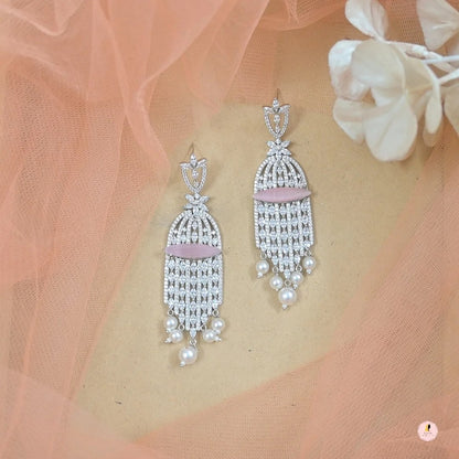 Sophia Dangling Pearl Earrings