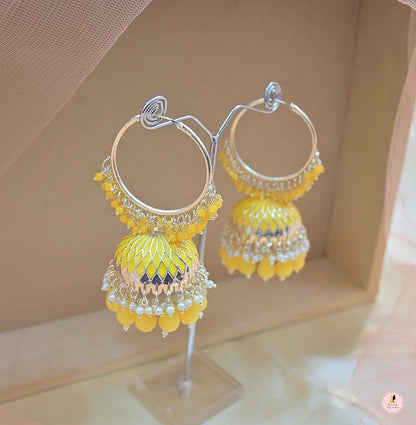 Ridhima Meenawork Lightweight Jhumkas