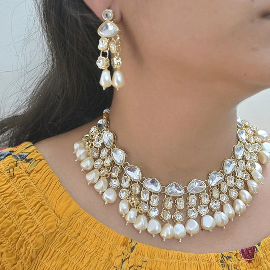 Alvira Layered Polki Style Set