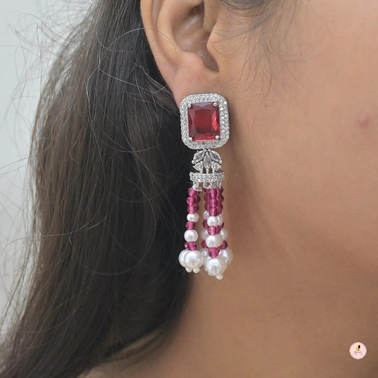 Anchal AD Pearl Jhumkas