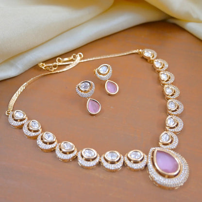 Sneha Real Polki Kundan Jewellery Set