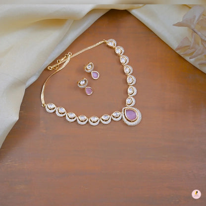 Sneha Real Polki Kundan Jewellery Set