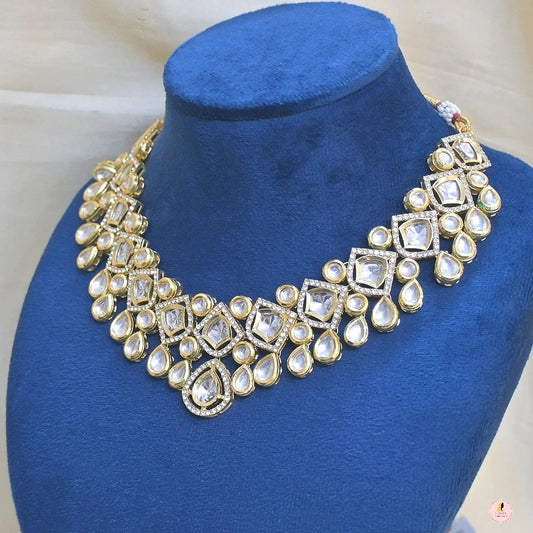 Premium Kundan Neckpiece For Her - 5
