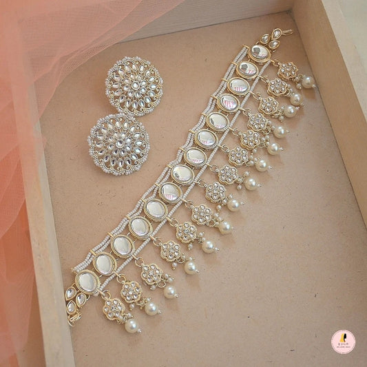 Shyla Choker with Intricate Studs