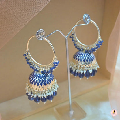 Ridhima Meenawork Lightweight Jhumkas