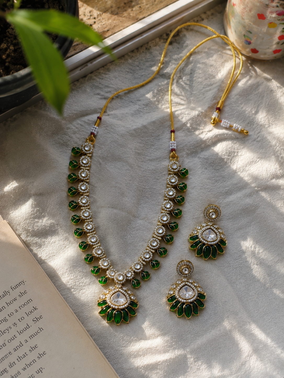 Hania Meenawork Pendant Neckset