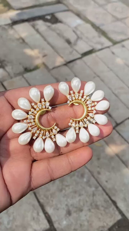 Celeste Premium Rhinestone Studs