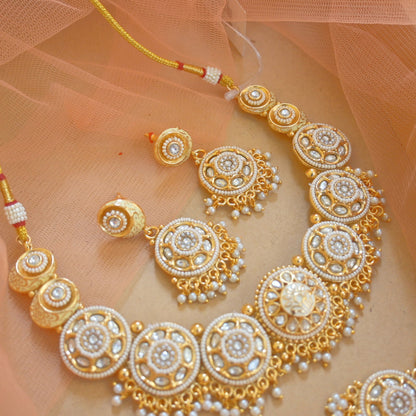 Shyla Polki Premium Neckpiece