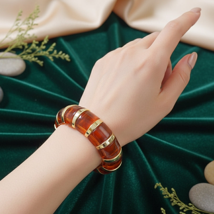 Adjustable Resin Stylish Bangle Kada for Her