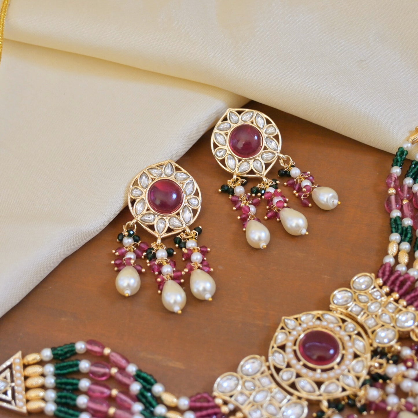 Vamika Monali Poli Set - Multicolor