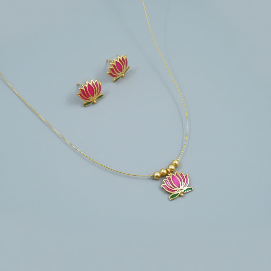 Invisible Lotus Short Mala Set