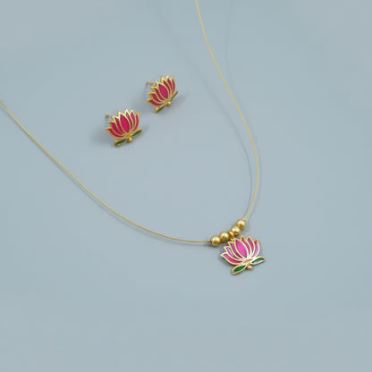 Invisible Lotus Short Mala Set