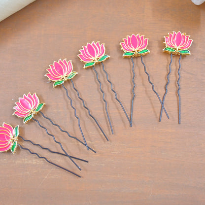 Lotus Hairpin ( set of 6 )