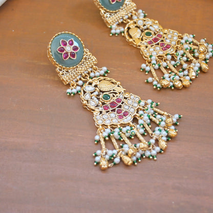 Yalina Kashmiri Earrings