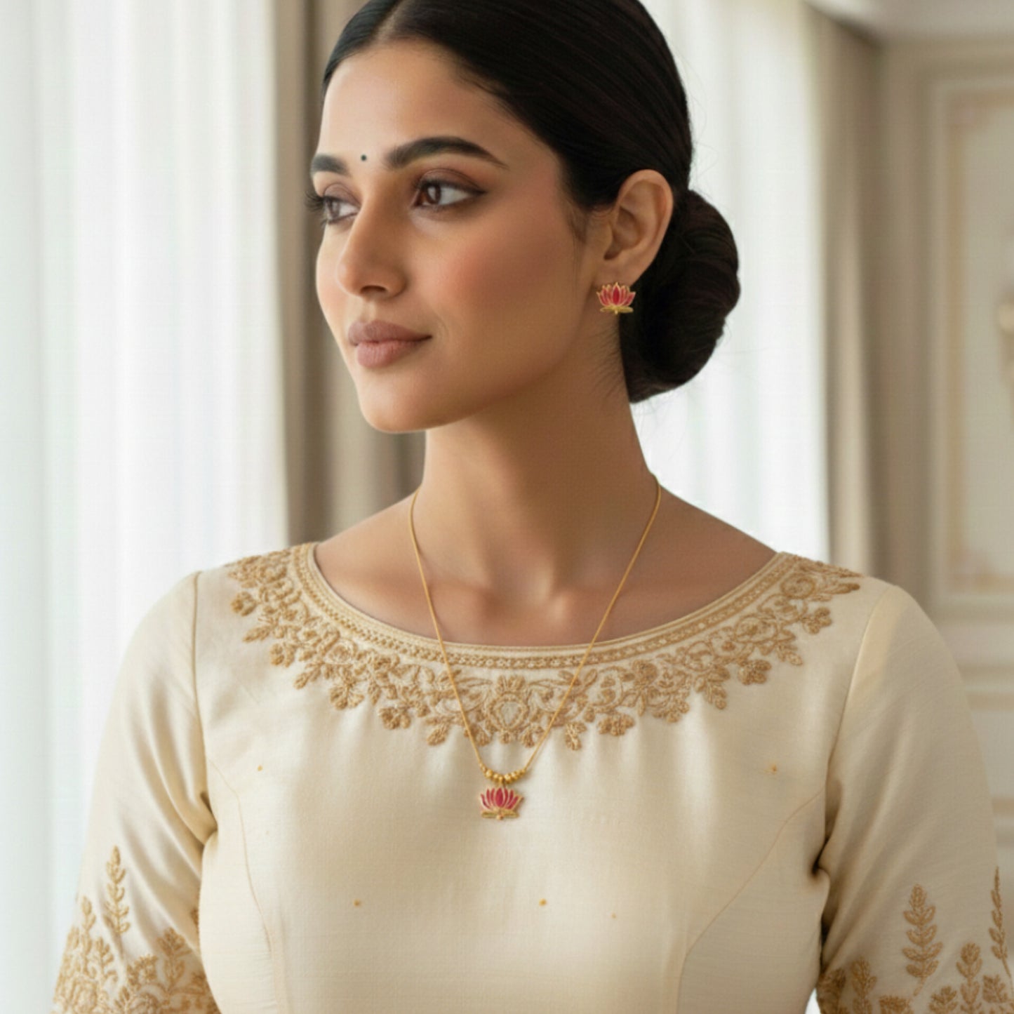 Invisible Lotus Short Mala Set