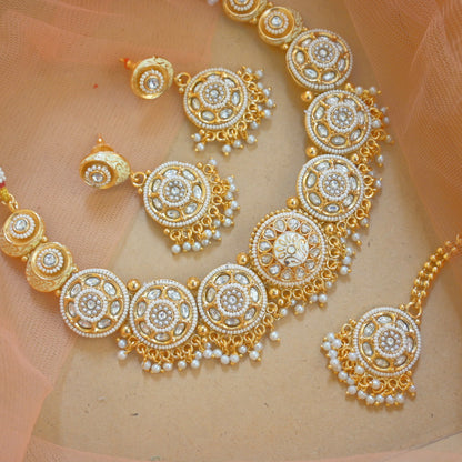 Shyla Polki Premium Neckpiece