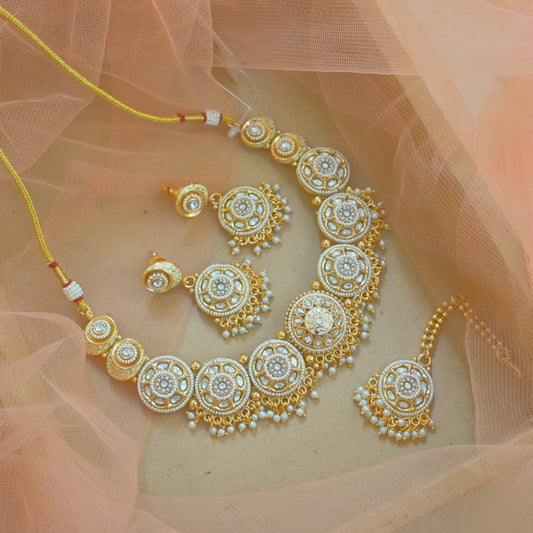 Shyla Polki Premium Neckpiece